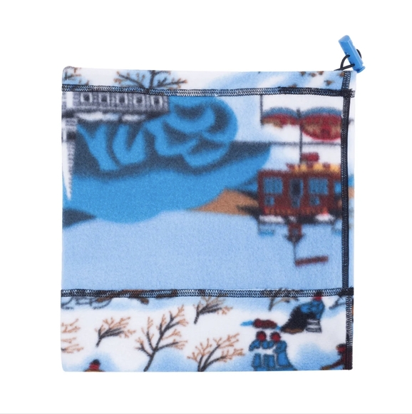 Camo Neck Gaiter Face Mask Windproof Adjustable Bandana Scarf For Cold Weather - Picture 2 of 2